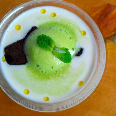 新メニュー【新じゃがを使ったポタージュ、珈琲のディスク　と…